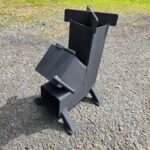 Handcrafted irish rocket stove