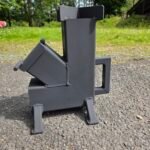 Handcrafted irish rocket stove