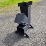 Handcrafted irish rocket stove