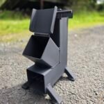 Handcrafted irish rocket stove